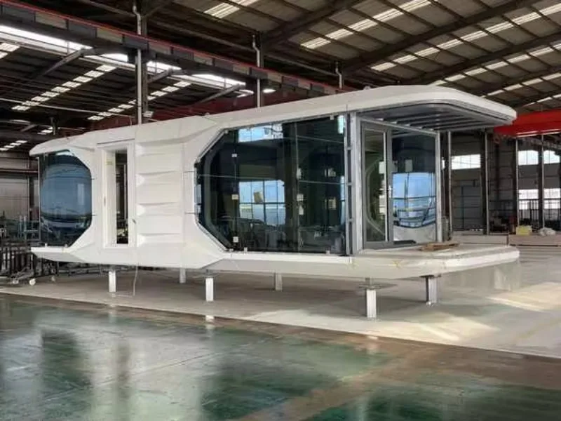 Airbnb Smart Home - Maisonnette préfabriquée Smart Space Pod, mini-cabane
