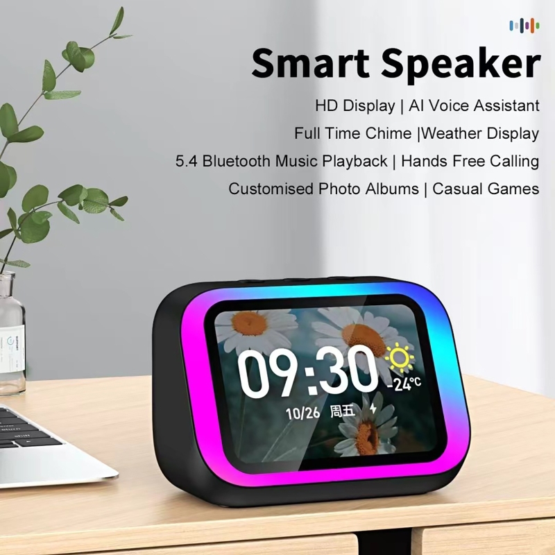 Smart Home Solution - Assistant vocal IA, enceinte Bluetooth avec