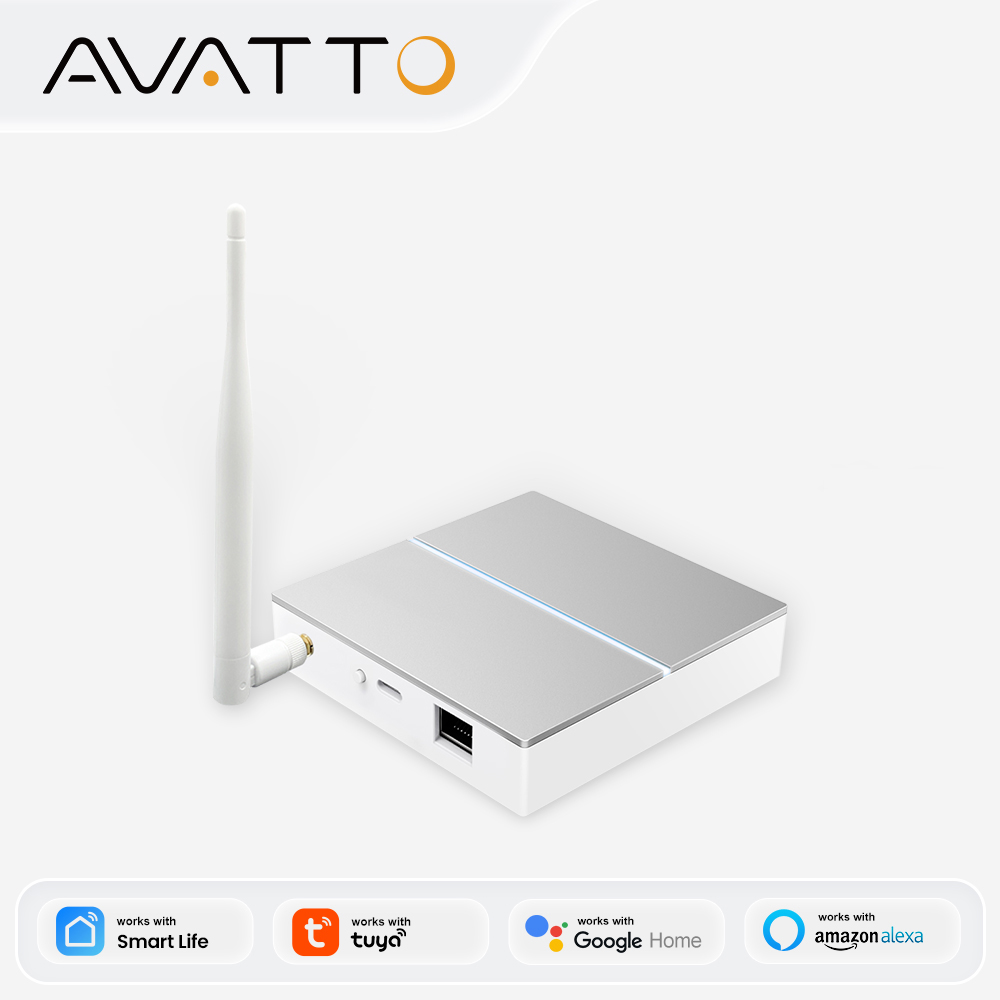 Smart Home Registration - AVATTO Tuya ZigBee passerelle avec antenne