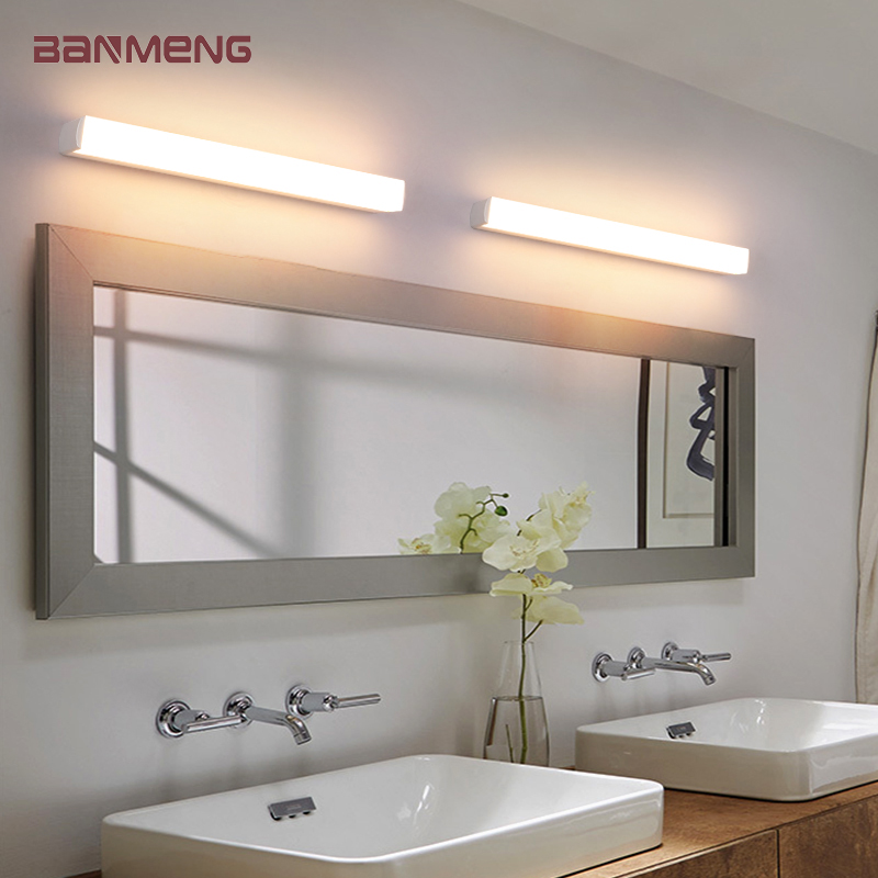 Smart Home Retrofit - Applique murale LED moderne pour miroir,