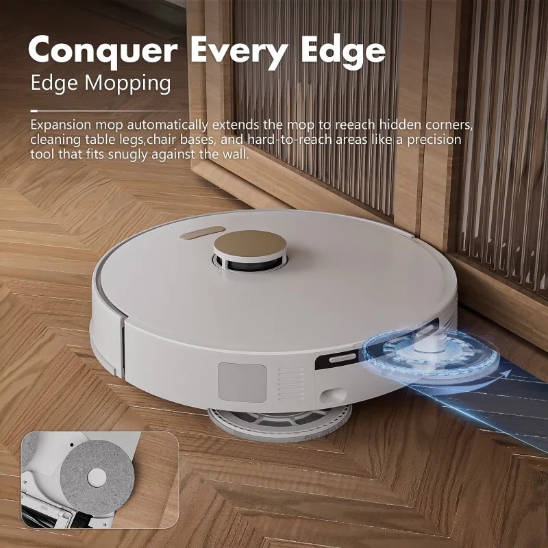 Smart Home Remote - Aspirateur robotisé, nettoyage humide et sec,