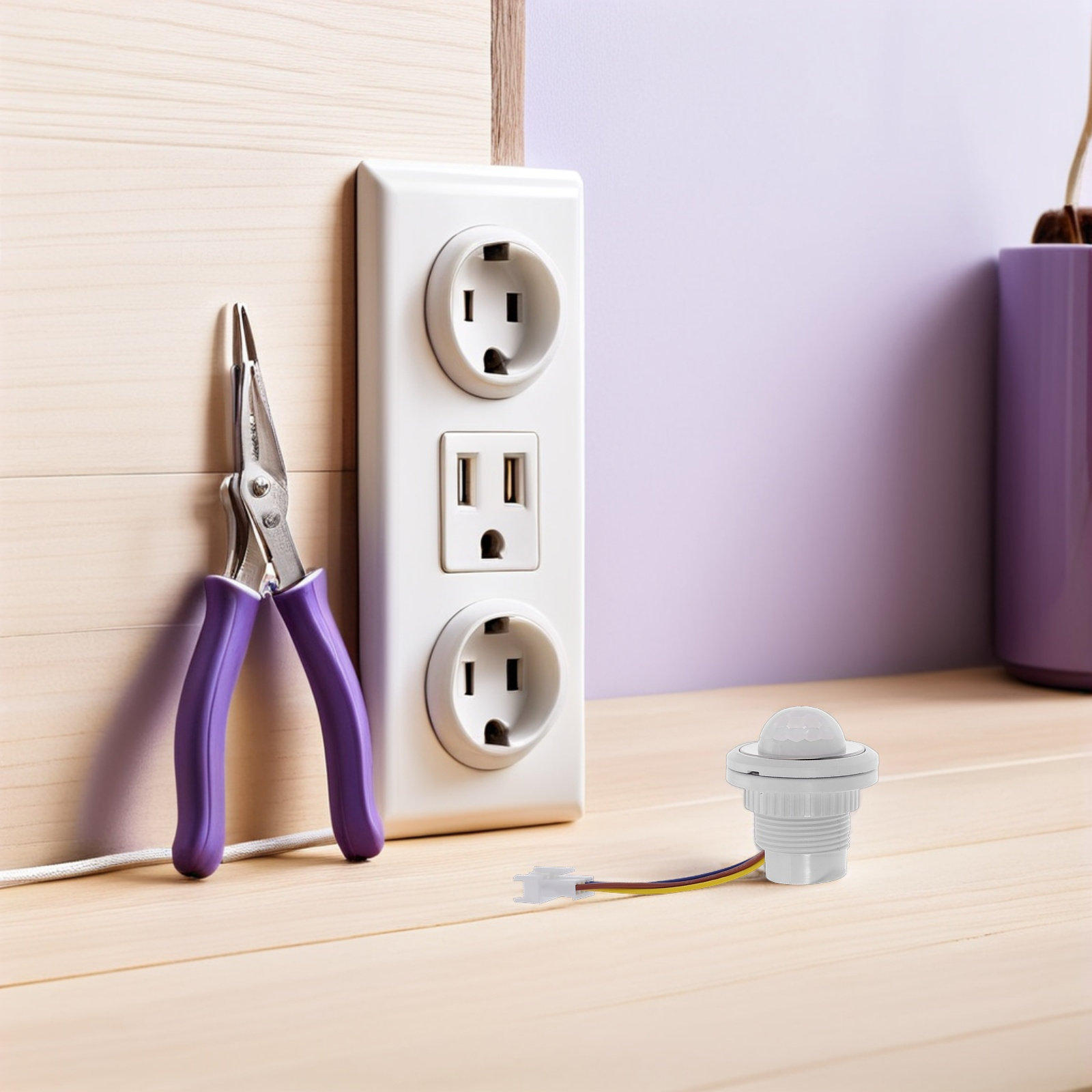 Pir Motion Sensor - Interrupteur intelligent à détecteur de mouvement