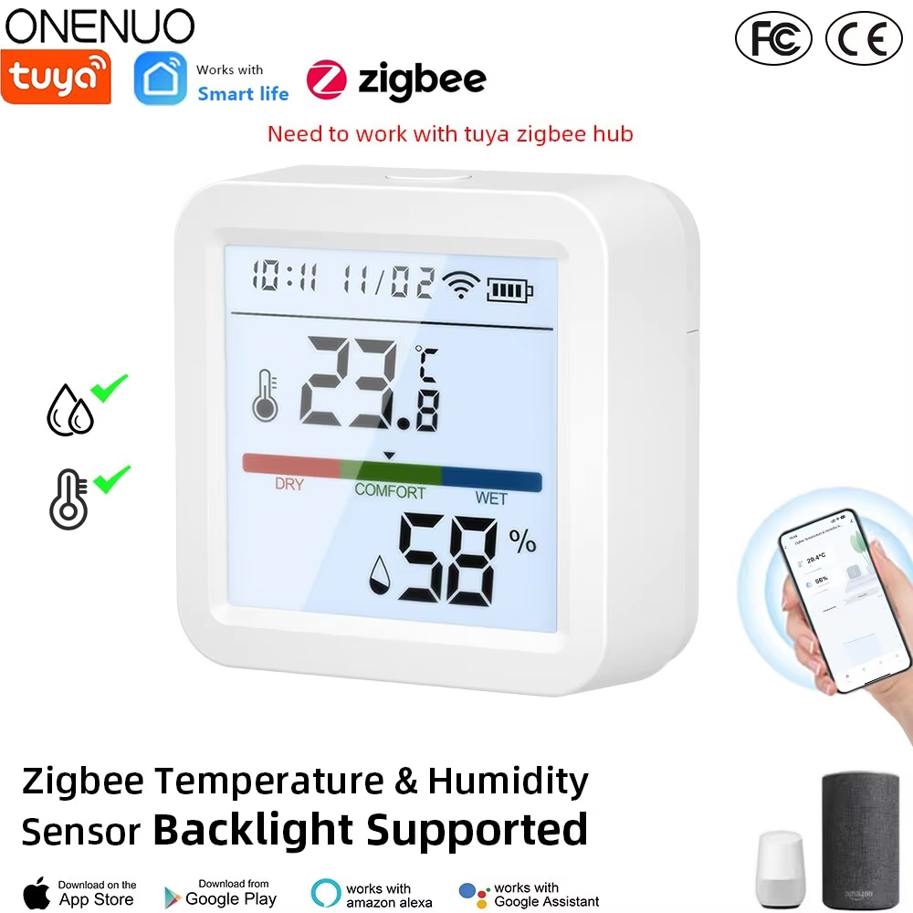 Smart Home Registration - Tuya Zigequation-Capteur de température et d'humidité