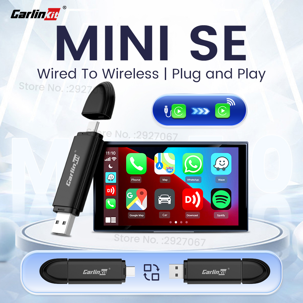 Wifi Smart Plug - CarlinKit MINI 5.0 Pro adaptateur CarPlay