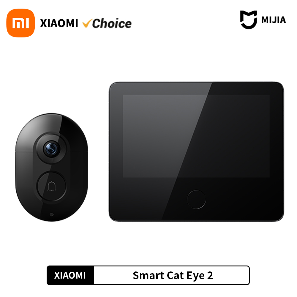 Smart Home Battery Camera - Xiaomi-Sonnette vidéo sans fil Smart Cat