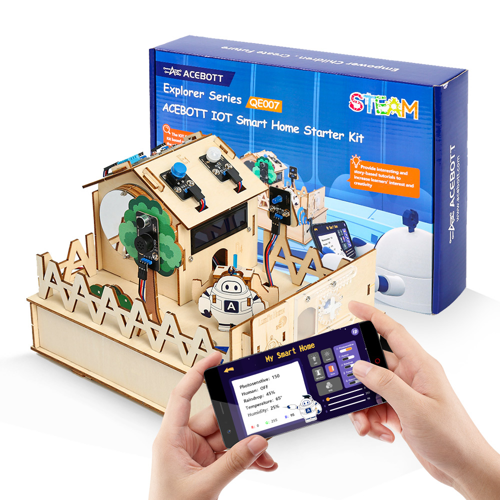 Smart Home Retrofit - ACEBOTT-Kit de bricolage pour maison intelligente