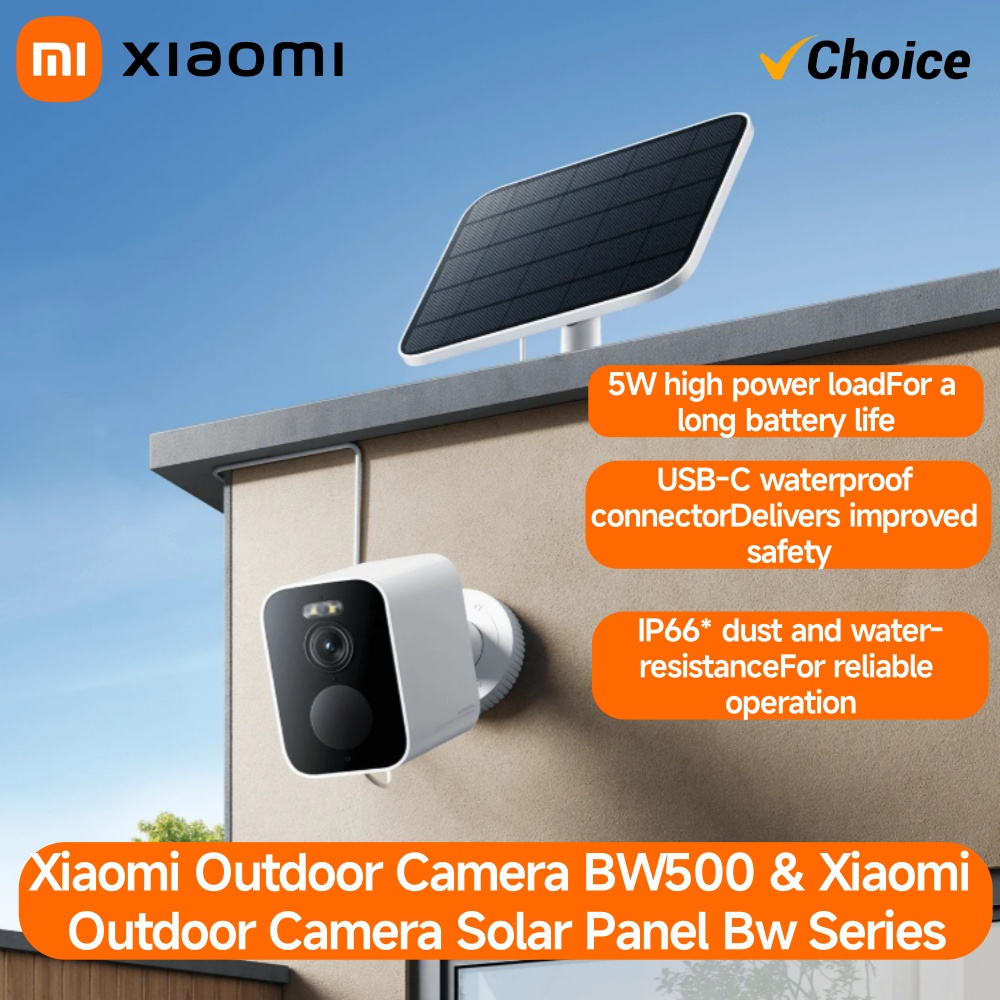 Smart Home Battery Camera - Xiaomi BW500 caméra extérieure 2.5K HD