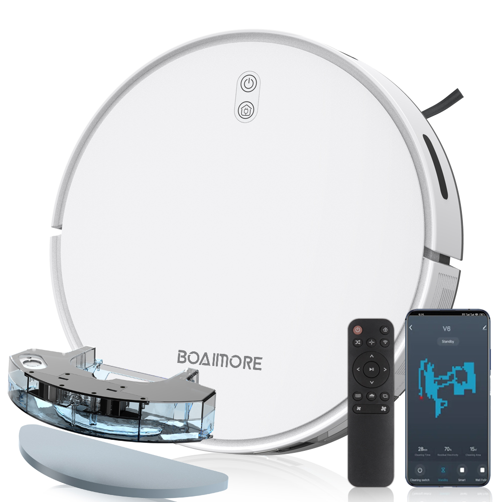 Smart Home Remote - Robot aspirateur Combo vadrouille avec 6500PA,
