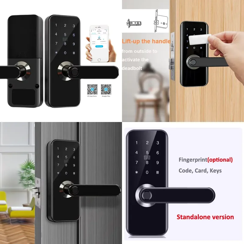 Airbnb Smart Home - Serrure connectée NFC Wi-Fi étanche à