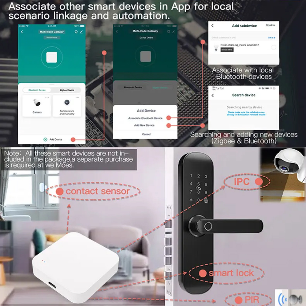 Tuya Zigbee-airies de passerel - Smart Home Registration avis et prix
