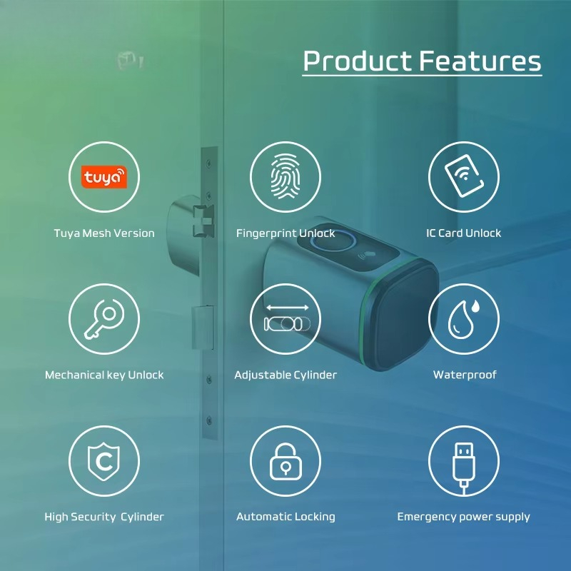 Tuya Wifi serrure de porte à c - Airbnb Smart Home avis et prix