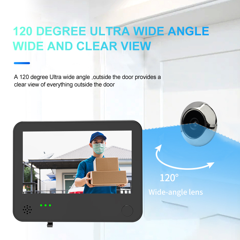 Danmini 4,3 pouces 2K Smart Li - Smart Home Battery Camera avis et prix