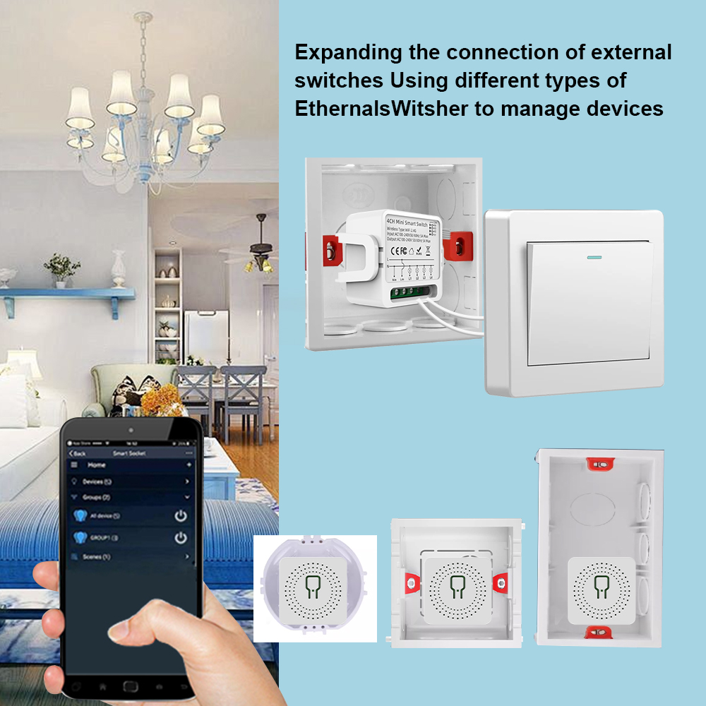 Interrupteur intelligent WiFi  - Smart Home Remote avis et prix