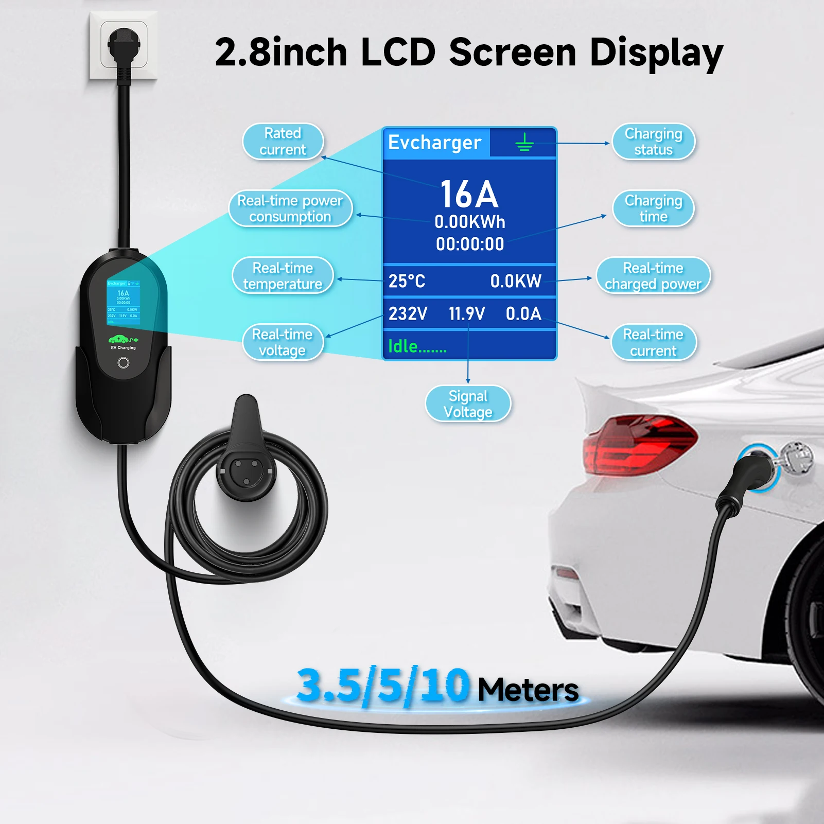 AFEEV-Chargeur EV Portable de  - Wifi Smart Plug avis et prix