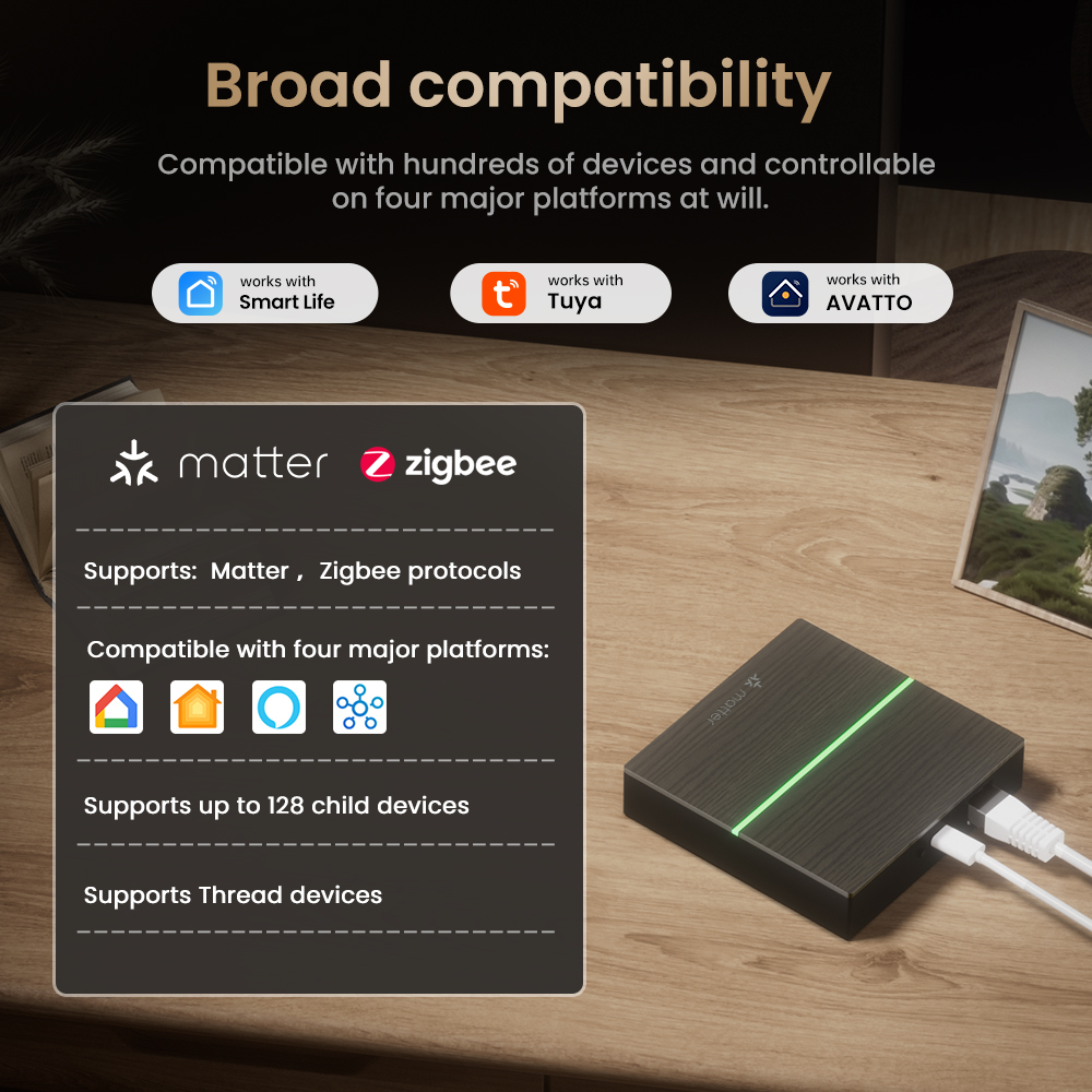 AVATTO Matter Smart Wired Gate - Smart Home Registration avis et prix