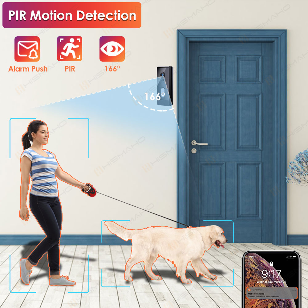 Caméra de sonnette WiFi Tuya e - Smart Home Battery Camera avis et prix