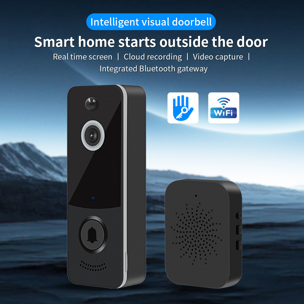 Sonnette vidéo WIFI 1080P, app - Smart Home Battery Camera avis et prix