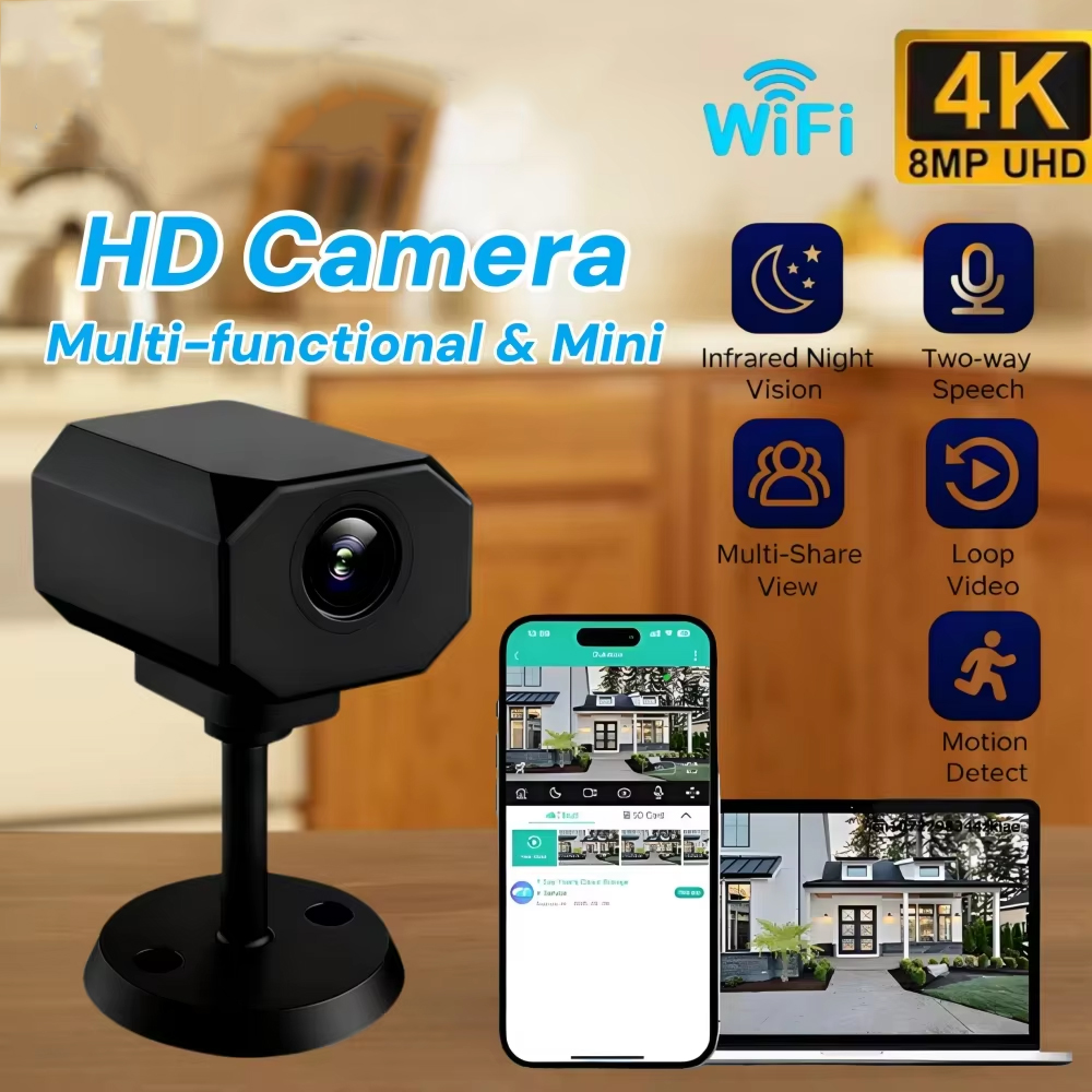 Caméra de sécurité WiFi HD 4K  - Smart Home Remote avis et prix