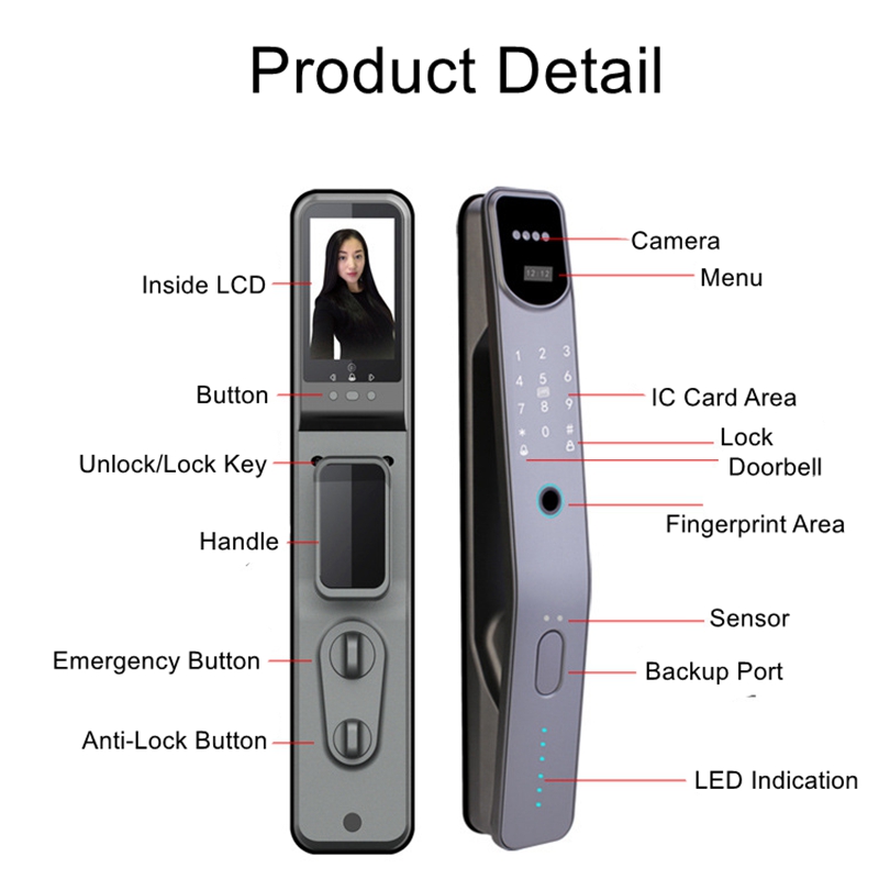 Serrure de porte intelligente  - Smart Home Battery Camera avis et prix