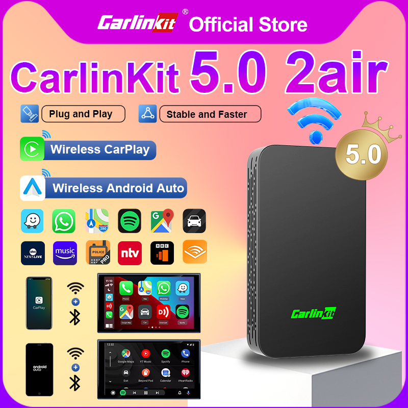 CarlinKit 5.0 Boîtier Android  - Wifi Smart Plug avis et prix