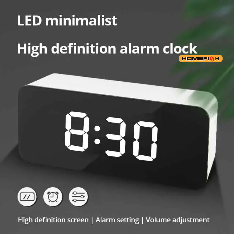 Horloge de Table miroir LED bl - Smart Home Retrofit avis et prix