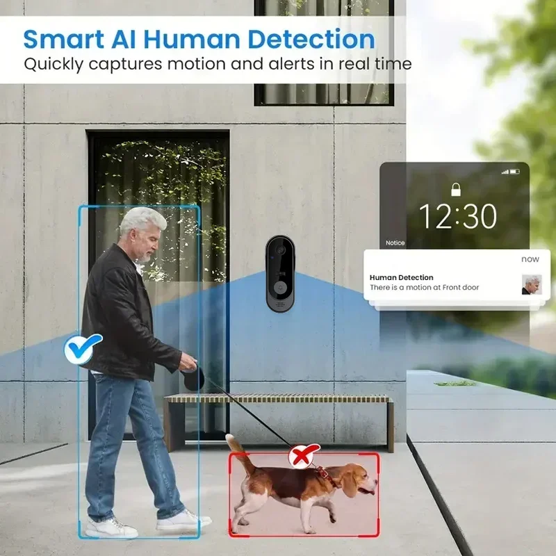 Sonnette vidéo HD sans fil éta - Smart Home Battery Camera avis et prix