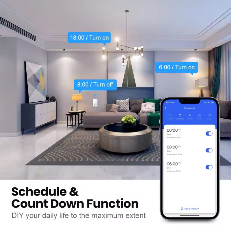 UNKAS – interrupteur d'éclaira - Wifi Smart Plug avis et prix