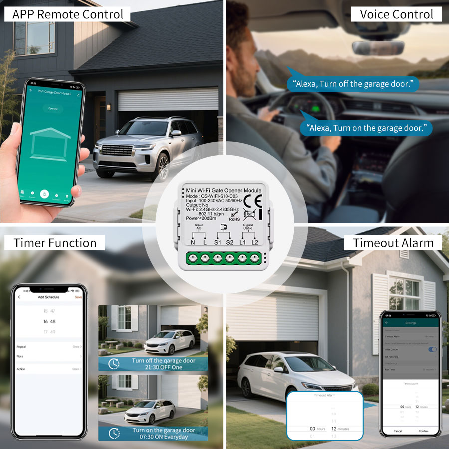 Module de commande d'ouvre-por - Smart Home Solution avis et prix