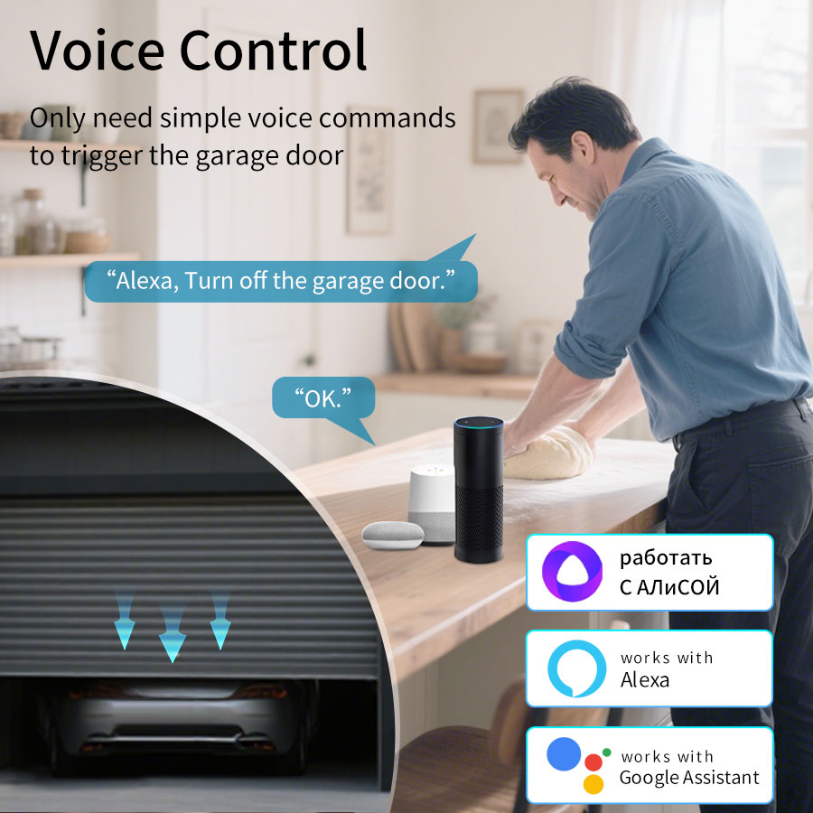 Module de commande d'ouvre-por - Smart Home Solution avis et prix