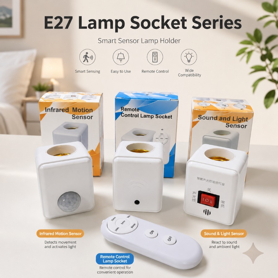 Adaptateur de Douille E27 à Dé - Pir Motion Sensor avis et prix