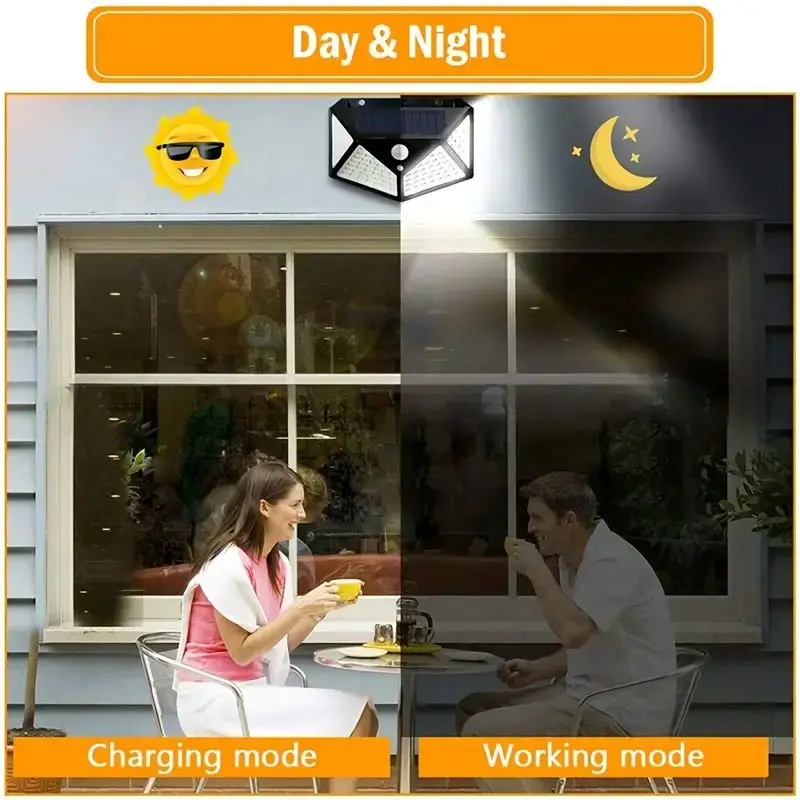 Lampe solaire de jardin extéri - Motion Sensor Light avis et prix