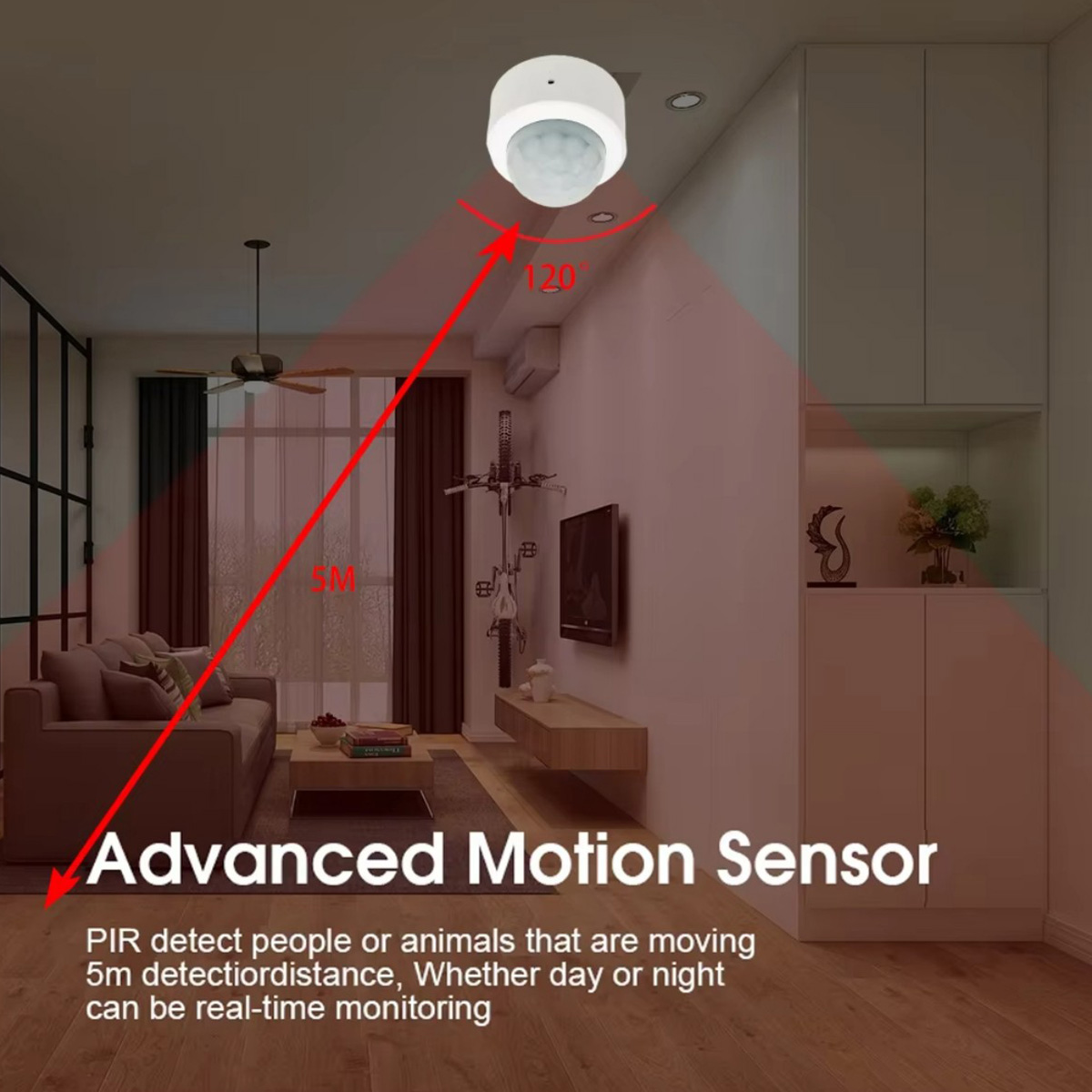 Mini capteur de mouvement huma - Pir Motion Sensor avis et prix