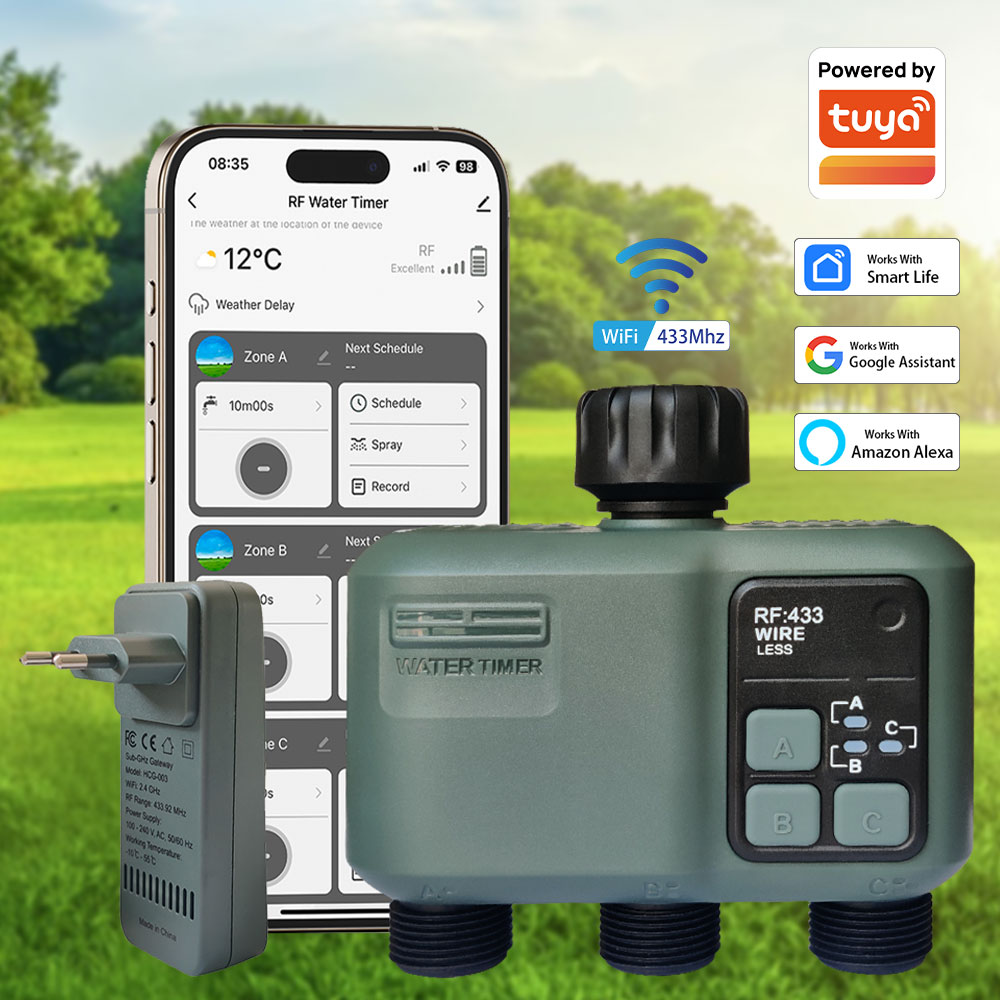 Minuteur d'arrosage Tuya Wifi+ - Wifi Smart Plug avis et prix