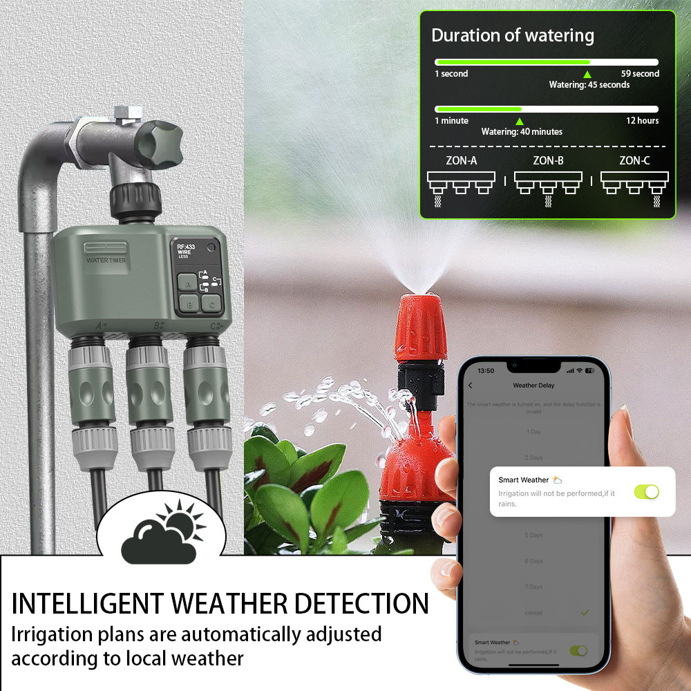 Minuteur d'arrosage Tuya Wifi+ - Wifi Smart Plug avis et prix