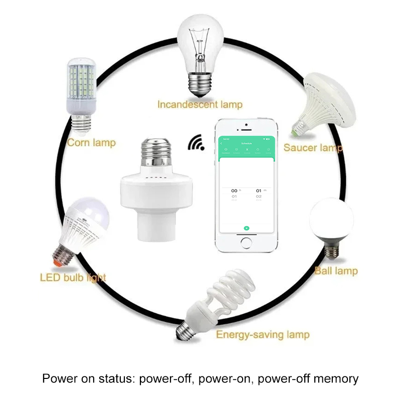 Adaptateur de douille E27 inte - Smart Home Remote avis et prix
