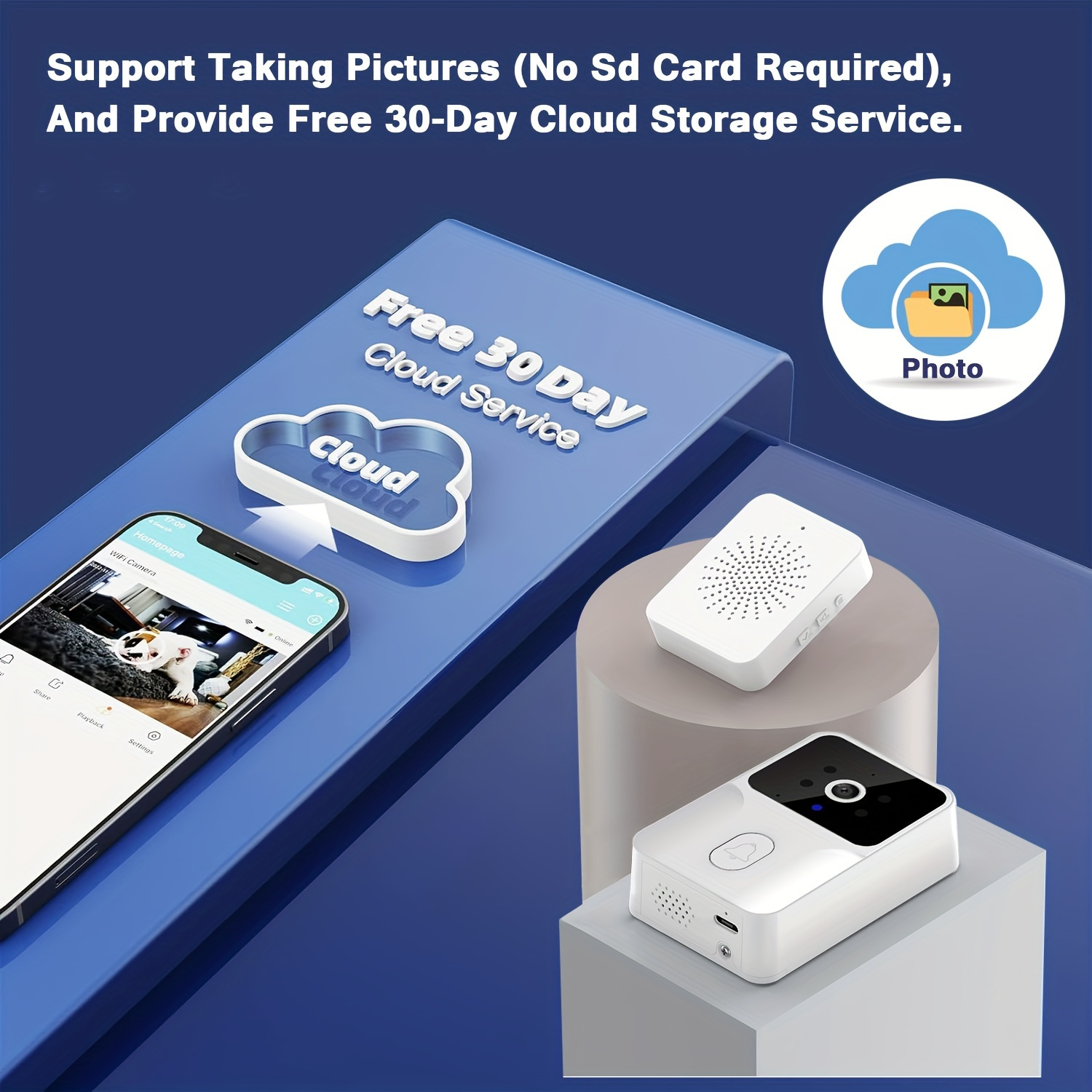 Sonnette vidéo intelligente sa - Smart Home Battery Camera avis et prix