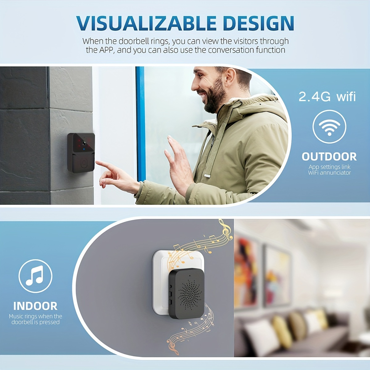 Sonnette vidéo intelligente sa - Smart Home Battery Camera avis et prix
